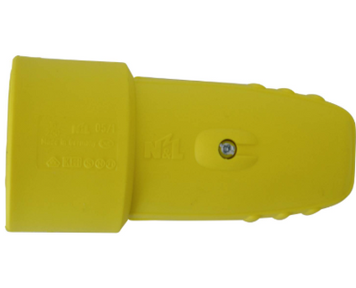 Jätkupesa maandusega 16A kollane