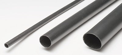 Termokahanev toru 16/5 mm liimiga must