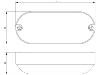 Valgusti LED 5W IP65 valge