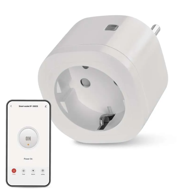 GoSmart Wifi pistikupesa, 16A, 2,5A IP-3002S
