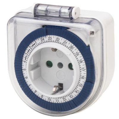 Programmkell pistikupesasse 24h IP44