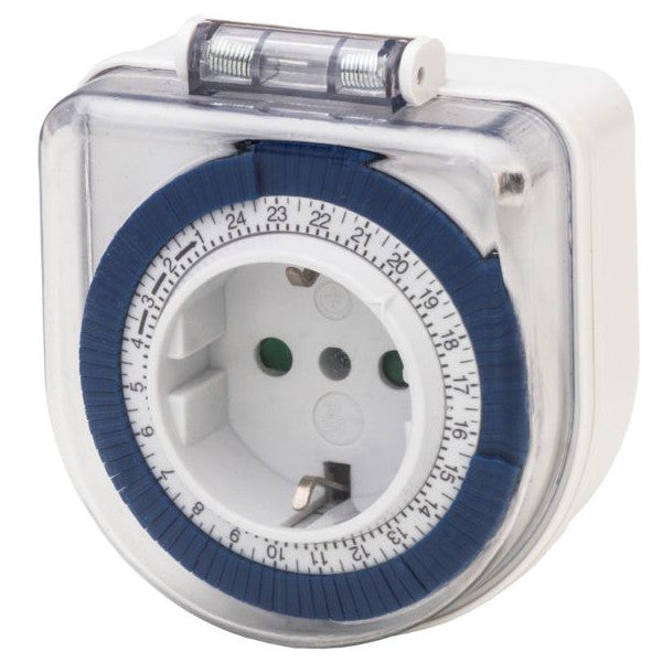 Programmkell pistikupesasse 24h IP44