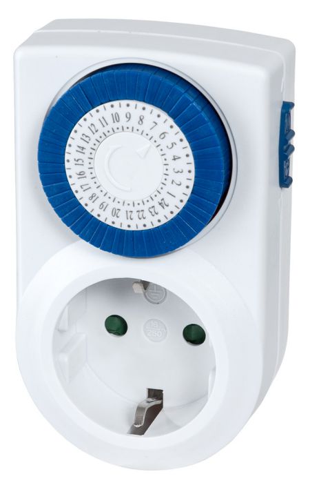 Programmkell pistikupesasse 24h