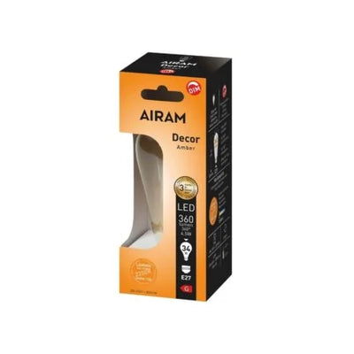 LED lamp E27 E58 4.5W 360 lm 2200K dimmerdatav amber