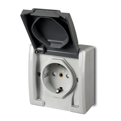Europesa kaanega IP55 hall, pinnapealne, AQUANT
