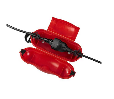 Jätkupesa ühenduskarp punane IP44