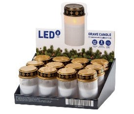 LED kalmuküünal 1tk, 6x12cm, 2xAA