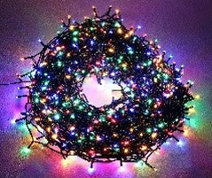 Valguskett 120LED, 9m, värviline