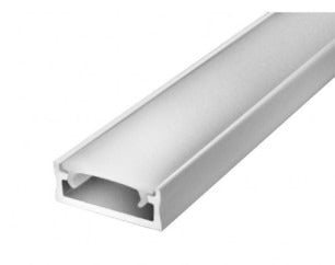 LED profiil 12V 25W/840 puutelülitiga 1m opaal hall