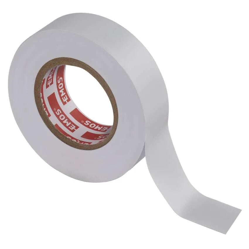 Teip PVC 19 mm x 20 m valge