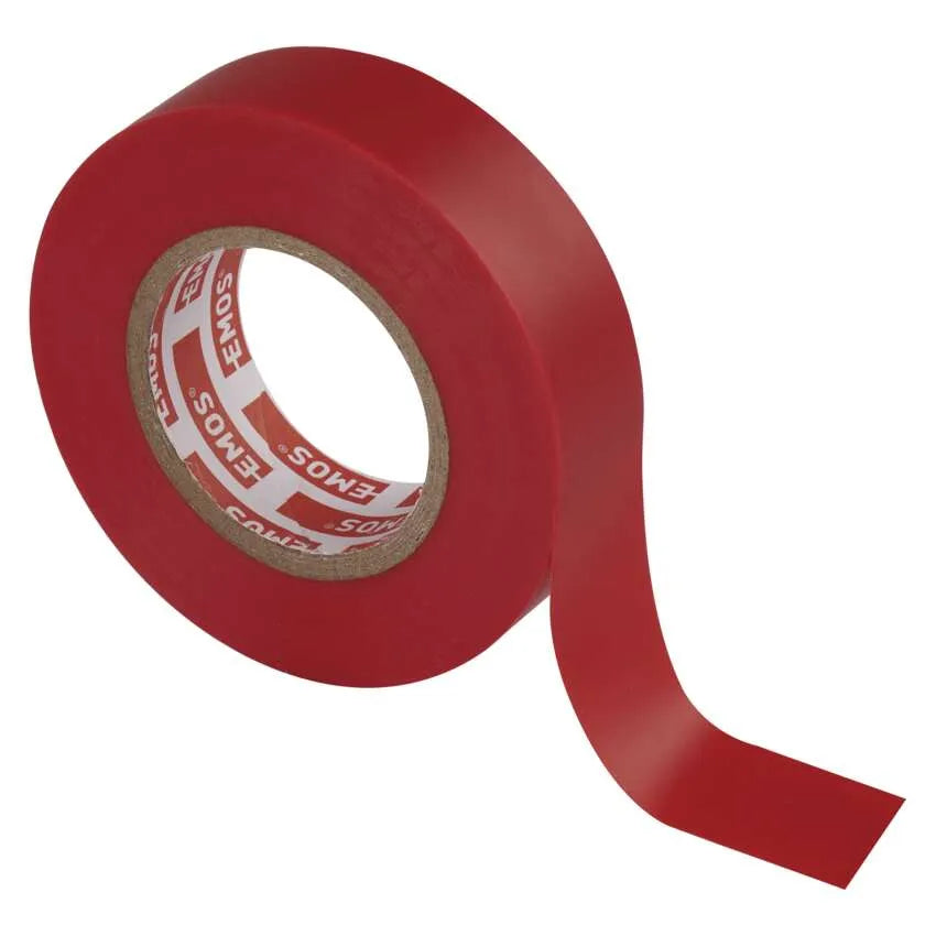 Teip PVC 19 mm x 20 m punane