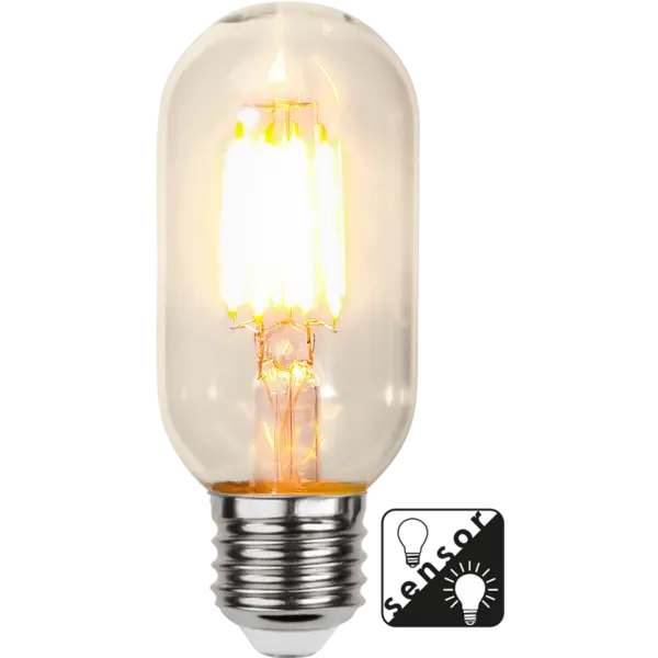 LED-lamppu E27 himmenninsensorilla 4W 300lm 2100K