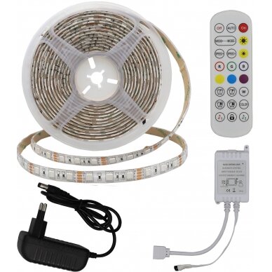 LED-riba RGB 12V 36W/m 60 LED/m IP54 5m