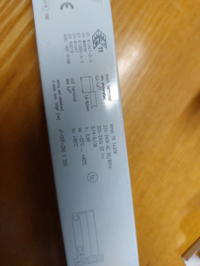 Toiteplokk Tridonic PCA 1/30 ECO, 1×30 W T8