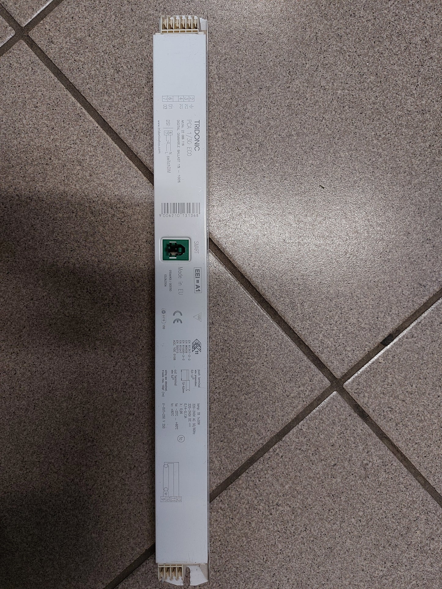 Toiteplokk Tridonic PCA 1/30 ECO, 1×30 W T8