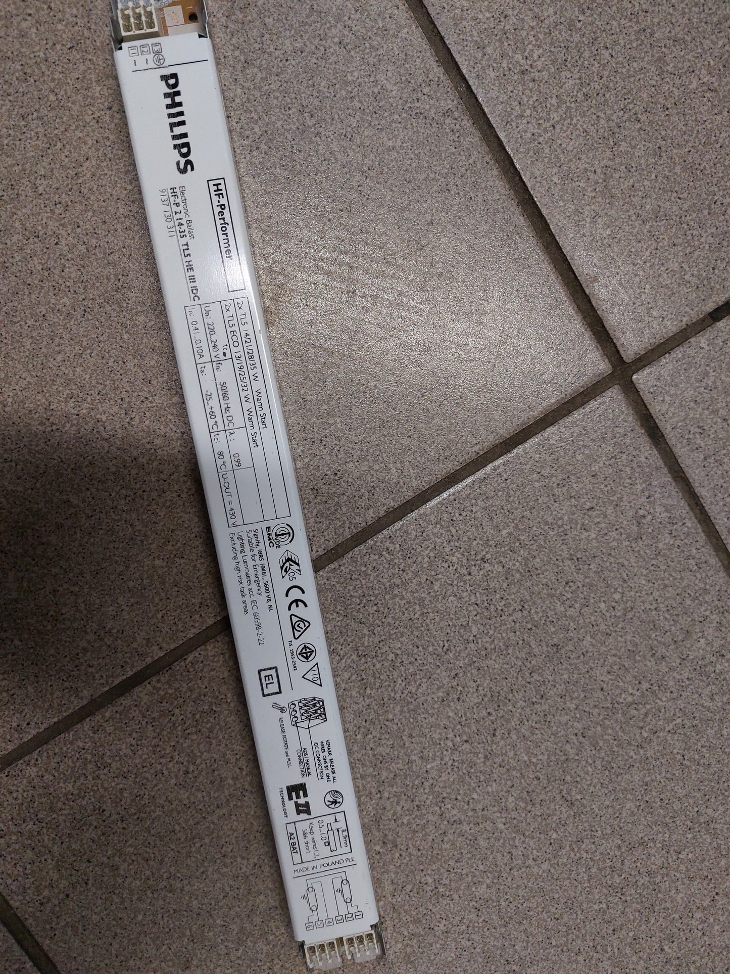 Elektrooniline liiteseade Philips HF-P 2 14-35 TL5 HE III IDC