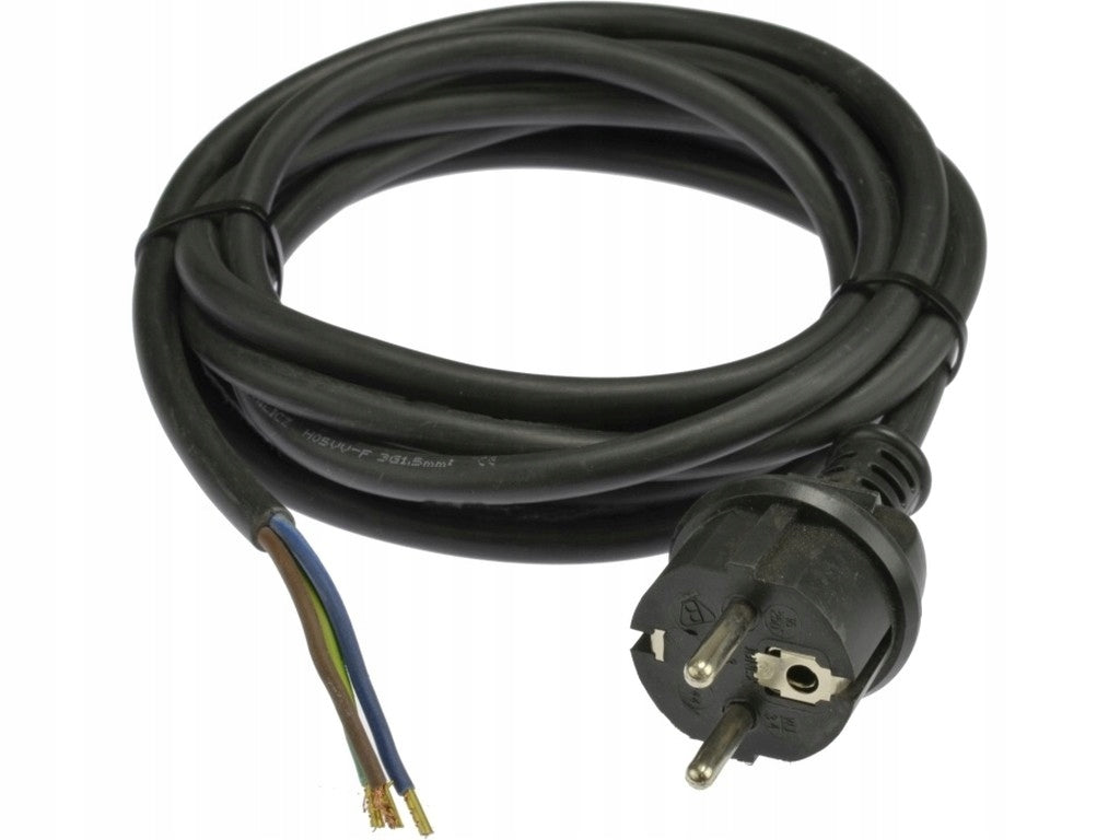 Pistikuga Juhe 10M 3G1,5 Ip44 Must