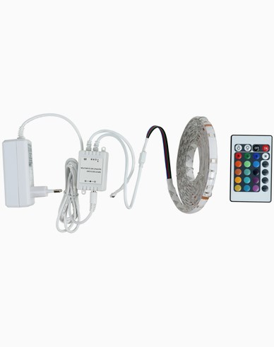 LED riba RGB 24V 4,8W/m 3000K 3m