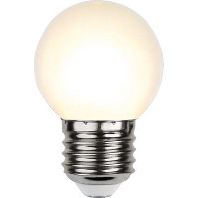 LED lamp E27 G45 1W 15 lm 2700K