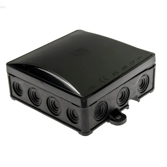 Harukarp 95×95×40 mm IP54 must UV-kindel