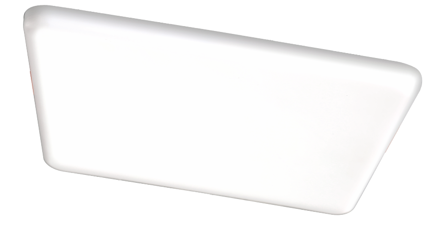 Ripplaevalgusti LED 18W 4000K 1350lm IP20 valge 170x170mm