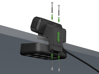 Lauapikendusjuhe 10 pesaga lüliti ja USB-ga 2 m IP20 hõbe/must