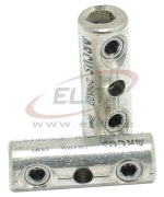 Kruvi-jätkuhülss Al/Cu, 6..35mm² 1kV, läbiv, pingutusmoment 8Nm, tinatatud vask, hex. võti SW(i) 4