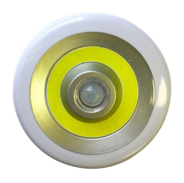 Kapivalgusti LED 3W 190 lm 6500K 3×AA liikumisanduriga 80×80×30 mm