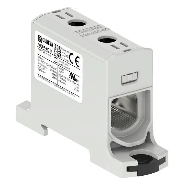 Hargnemisklemm 1×Al/Cu 6–95 mm² hall