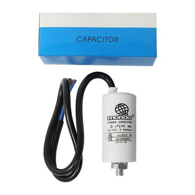Kondensaator 4µF 450V +GRD juhtmega