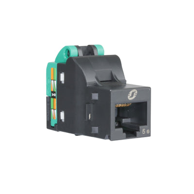 CAT5 arvutipesa sisu must RJ45