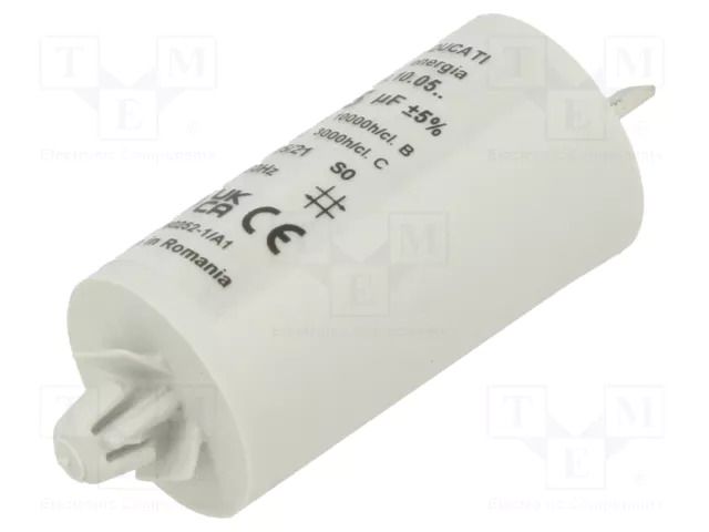 Kondensaator 3.5µF 450V Ø28x55mm 2 klemmi