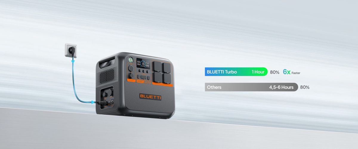 BLUETTI kaasaskantav elektrijaam 2400W 2304Wh LiFePO4