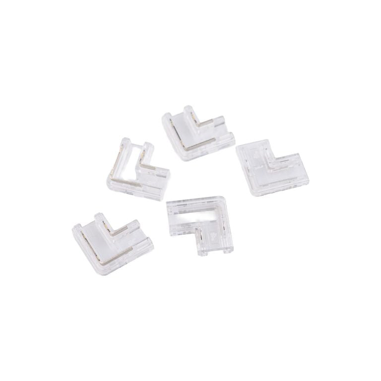 Nurkühendus 90* LED-ribale 10 mm