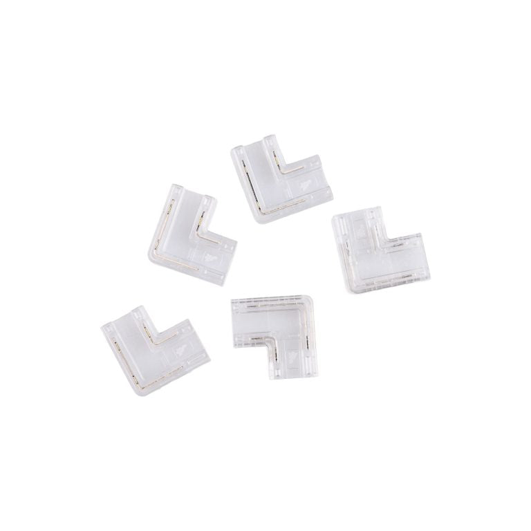 Nurkühendus 90* LED-ribale 8 mm