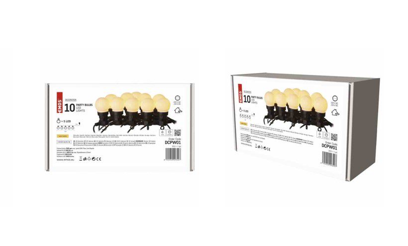 LED-valguskett 10 lambiga 5 m 3000 K 5 W IP44