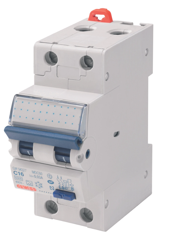 Kombi rikkevoolukaitselüliti 1P C10+N 30mA