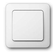 Lihtlüliti raamiga süvispaigaldatav, valge