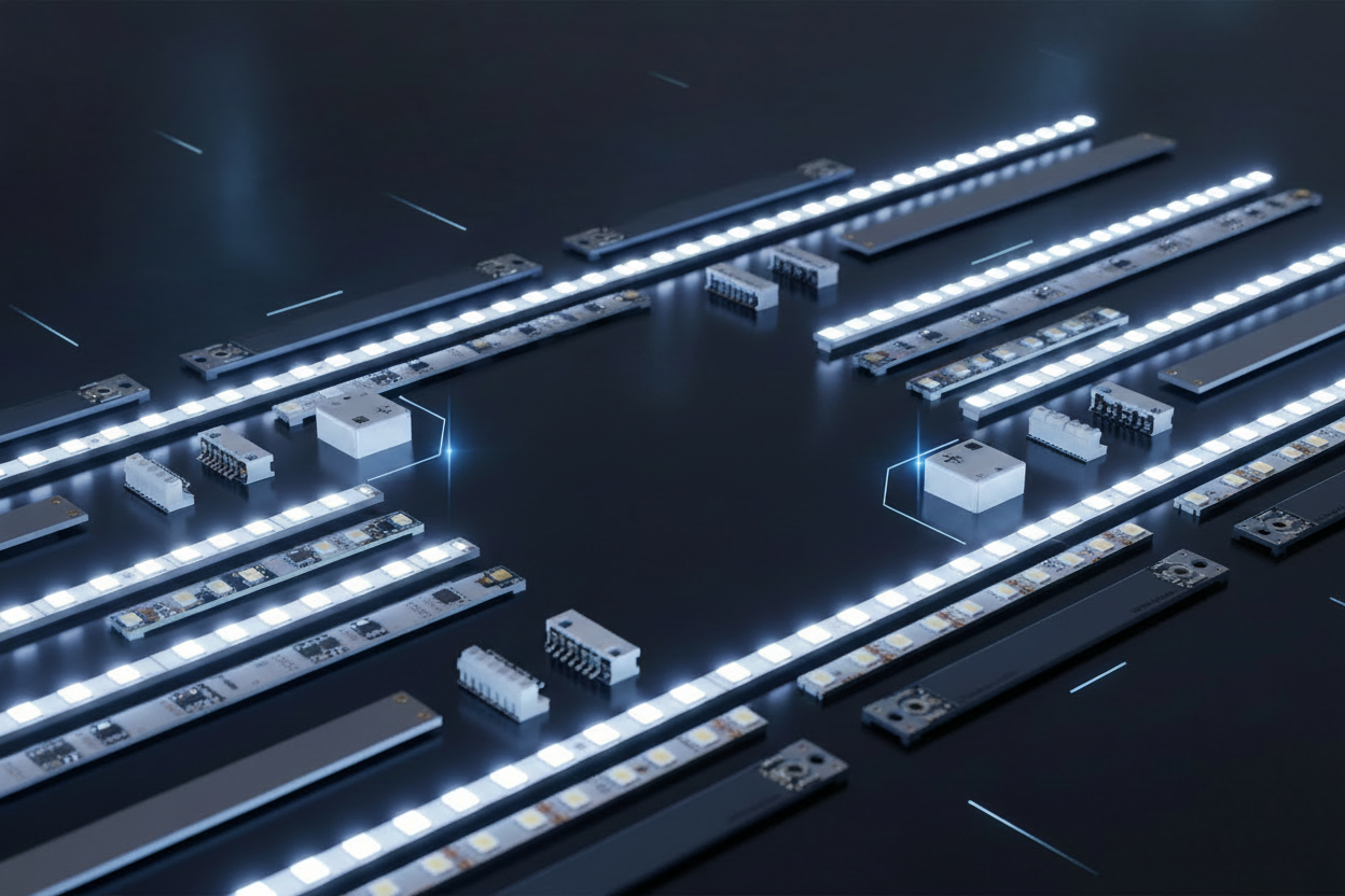 LED-moodulid reklaamide, valguskastide, vitriinide, mööbli ja dekoratiivvalgustuse energiasäästlikuks valgustamiseks.