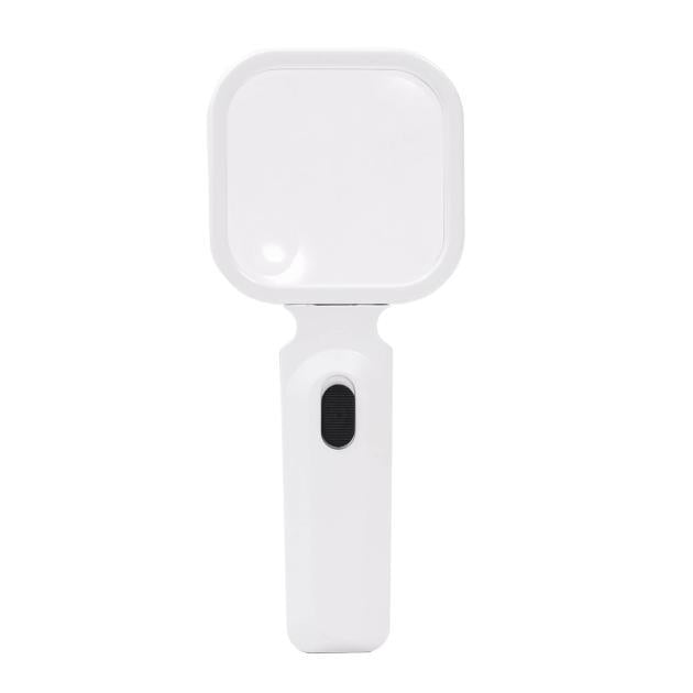 Suurendusklaas 80x80mm 4xLED 3x suurendus