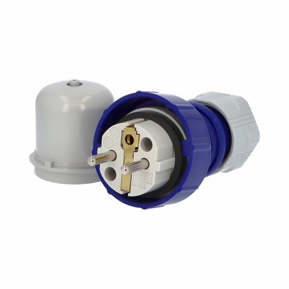 Pistik lukustatav hall/sinine