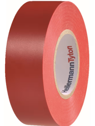 Teip 15mmx10m (-10-90*C) punane