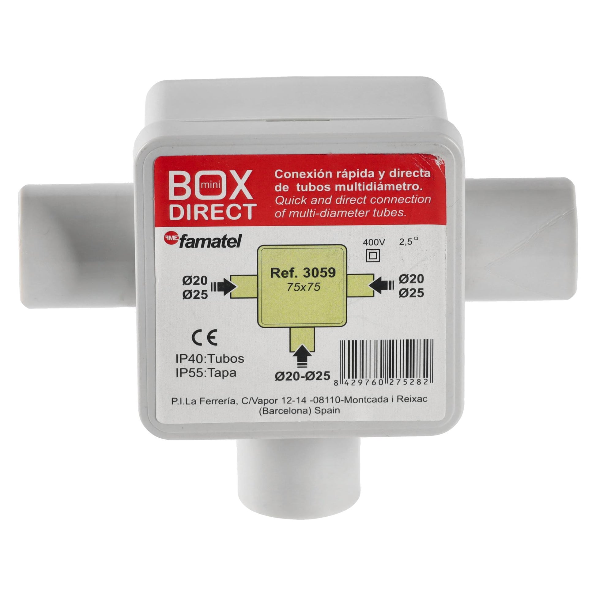 Harukarp+ühendusmuhv 20-25mm