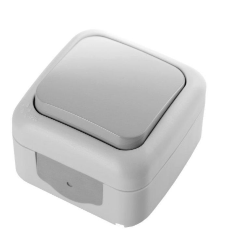 Lihtlüliti pinnapealne, IP54, hall