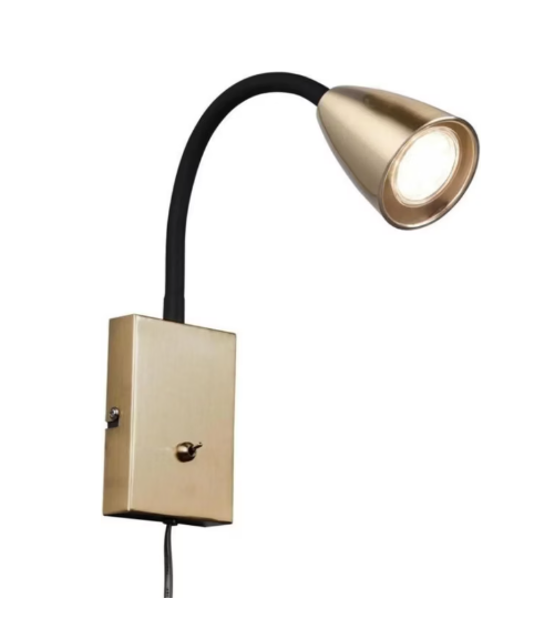 Seinalamp Wanda kuldne GU-10