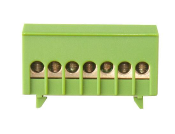 Maanduslatt kaetud 7 osa 16 mm² 60 A roheline