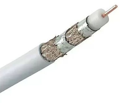 Antennikaabel RG6 valge