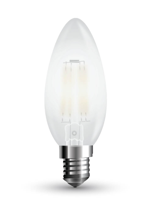 LED lamp E14 4W 350lm 2700K DIM