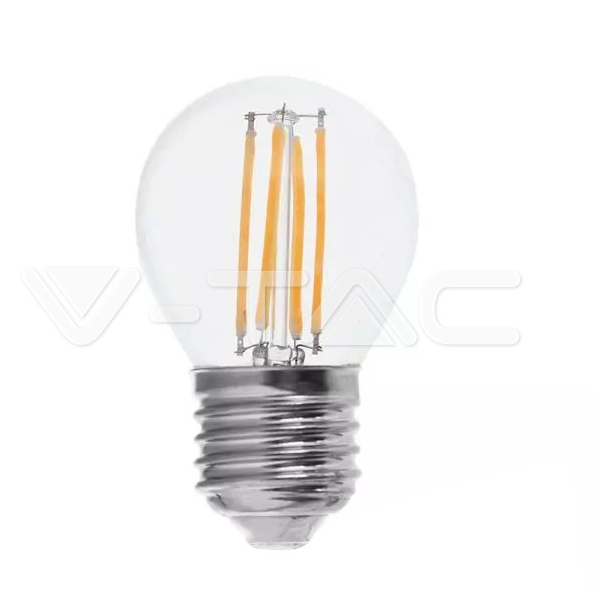 LED lamp E27 6W 800lm 2700K FIL