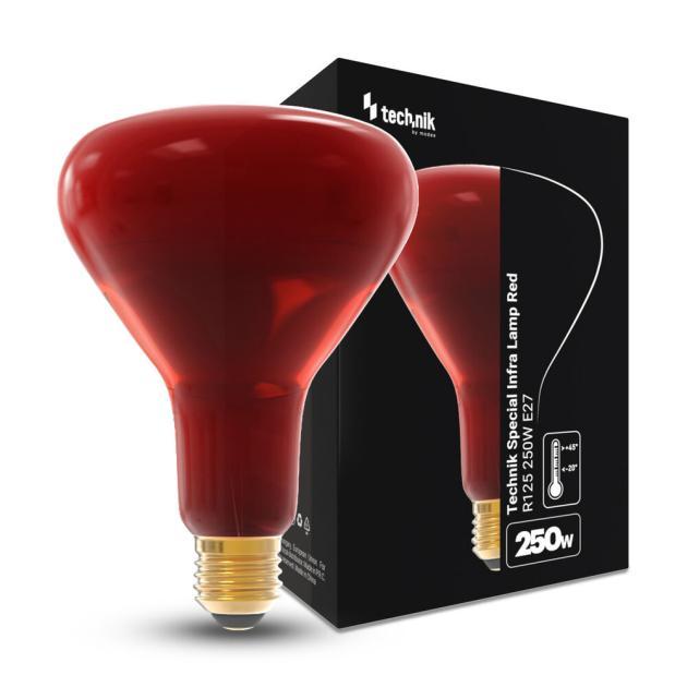 Soojenduslamp E27 250W Red R125